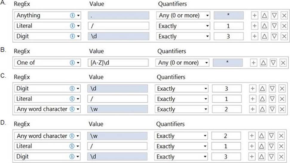 Which expression exclusively matches the ticket number pattern from the Sns-Brigh10